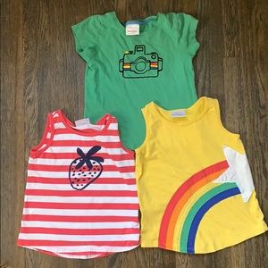 Hanna Anderson summer top lot 110